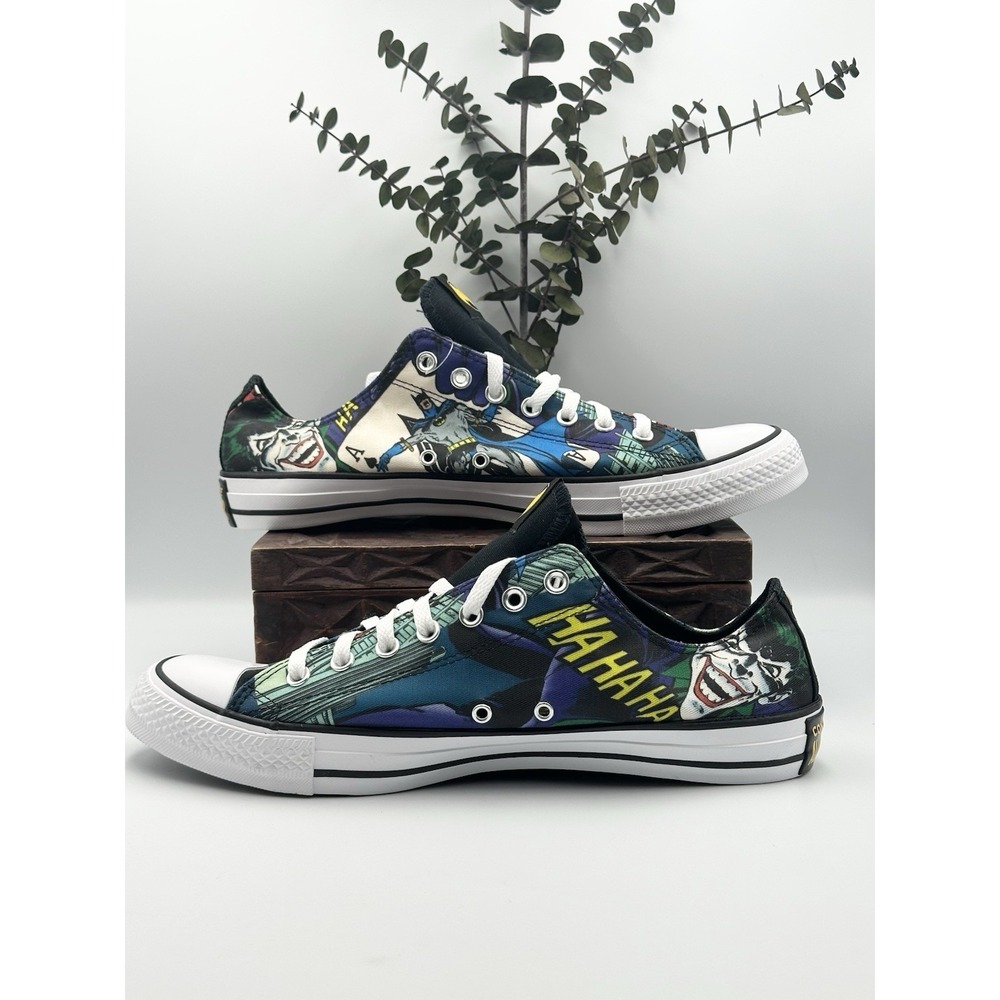 Converse Chuck‎ Taylor All Star Ox Low x Batman 80th Anniversary Joker Size 12